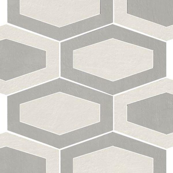 white-grey-hexagon